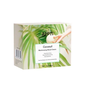Hand Cream APPTI Moisturizing and Nourishing Portable Hand Lotion for Dry Skin - Peach, Pomegranate, Lavender, Coconut, Vaseline (4g x 80pcs)