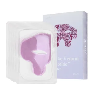 APPTI Snake Venom Peptide Hydrogel Mask - Anti-Aging Face & Eye Patch for Fine Lines (5 Sheets)