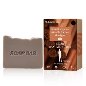 Men's Handmade Soap Bar Cold Process Natural Skin Care for Face and Body 100g