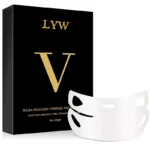 Elastic V-Line Lifting Face Mask with ear hooks for firming, contouring, and eliminating double chin