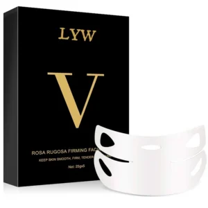 Elastic V-Line Lifting Face Mask with ear hooks for firming, contouring, and eliminating double chin