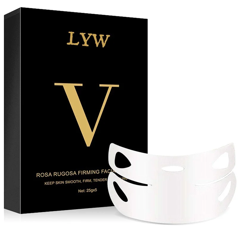 v-line-lifting-face-mask-double-chin-strap-app-w8wwkt9g-1 Elastic V-Line Lifting Face Mask with ear hooks for firming, contouring, and eliminating double chin
