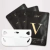 White Double V Single Piece